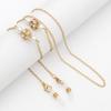 High-End Women's Fashion Sunglasses and Mask Chain Lanyard – European & American Style