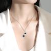 100 Languages 'I Love You' Projection Necklace with Dog Paw & Pet Imprint – A Unique Christmas Gift.