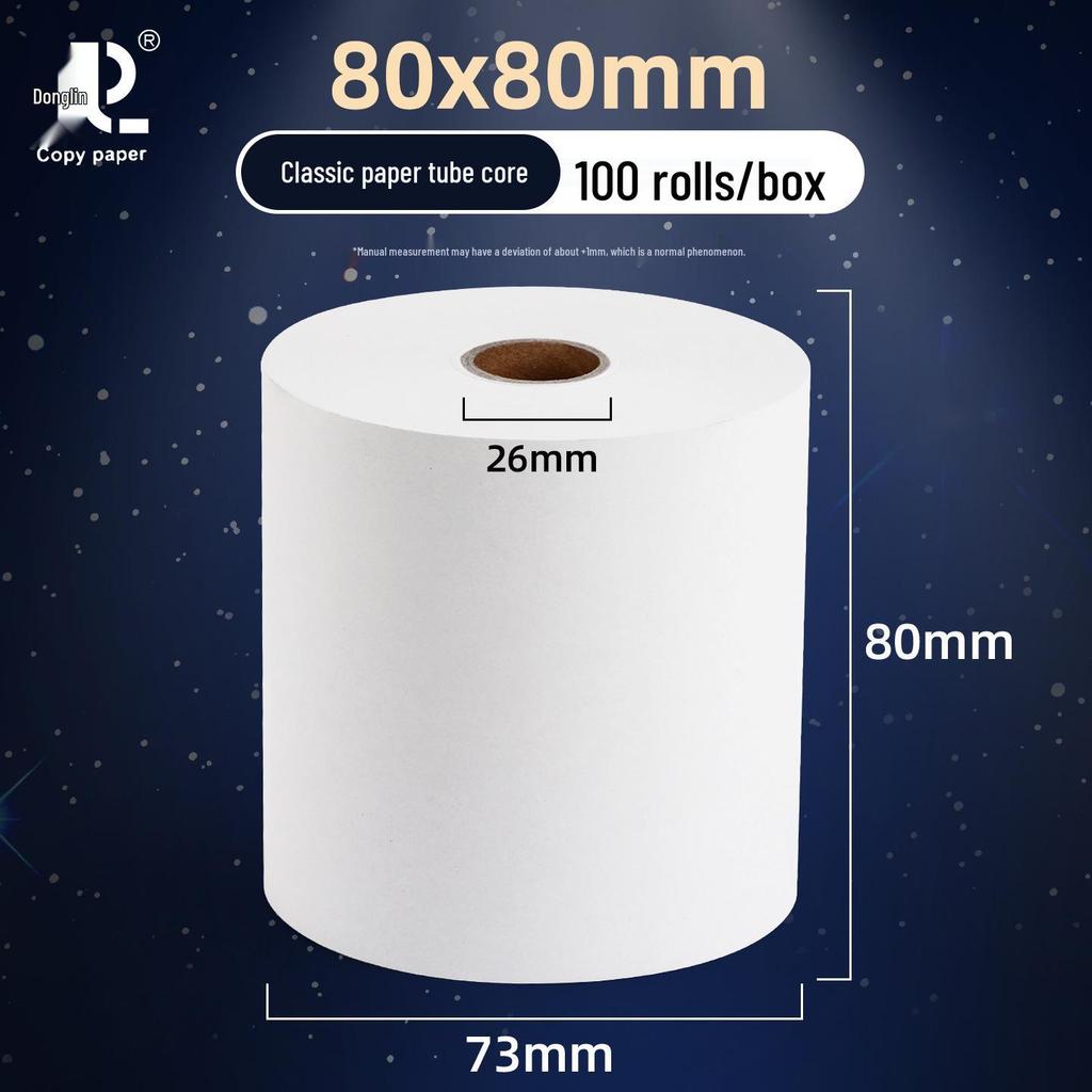 Thermal Receipt Paper 57x50 & 80x80 for Delivery & Supermarket Tickets