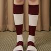 Bananasisters Rugby Block Stripe Knee Socks 2 Colors