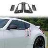 For Nissan 370Z Z34 2009-2020 Real Carbon Fiber Car center console panel cover sticker car decoration modification accessories
