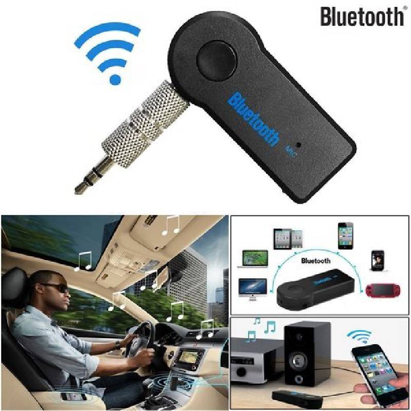 Auxiliary Bluetooth Receiver Wireless Adapter For Car Audio System