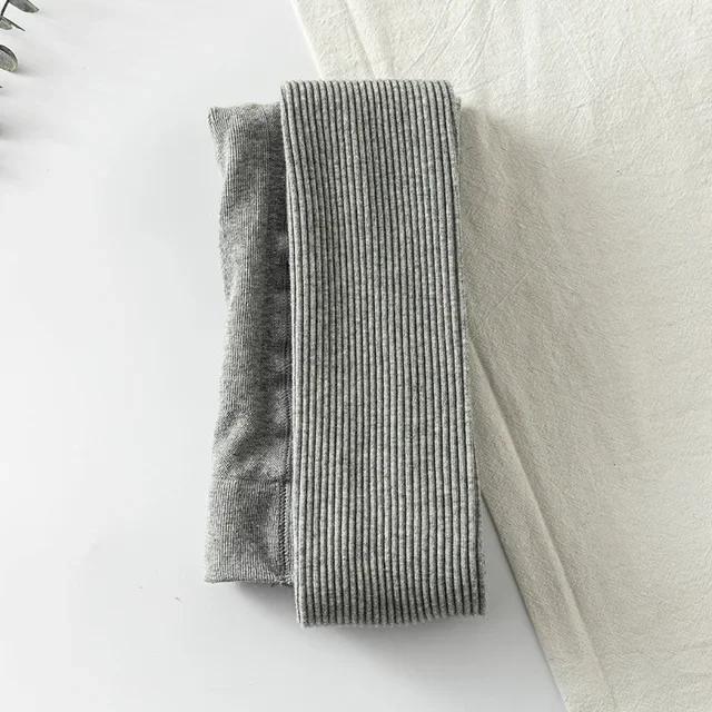 

Осень Однотонные Хлопковые Нитки Женские Колготки Теплый Комфорт Завязка Лолита Эластичные Полосатые Колготки One Size