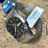 Seiko 5 Stainless Steel Black Arabic Dial Automatic SNKP21 SNKP21J1 SNKP21J Men's Watch