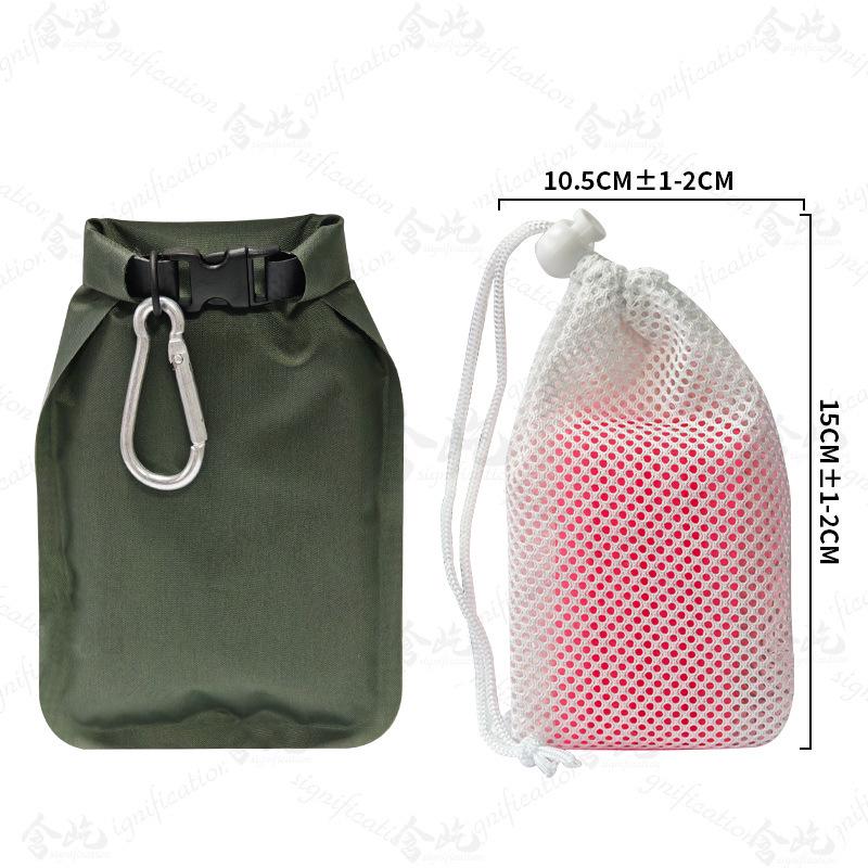 

Portable Leakproof Soap & Toiletries Dispenser Bag 16 x 10 cm