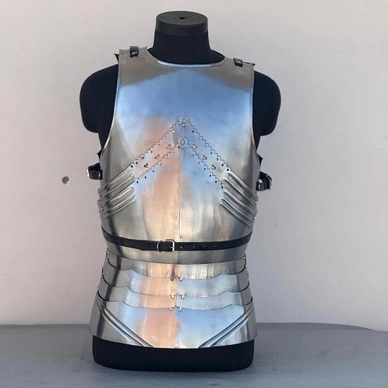 Medieval Knight Steel Gothic Cuirass Armor Larp Knight Breastplate Armor Cosplay  Roleplay