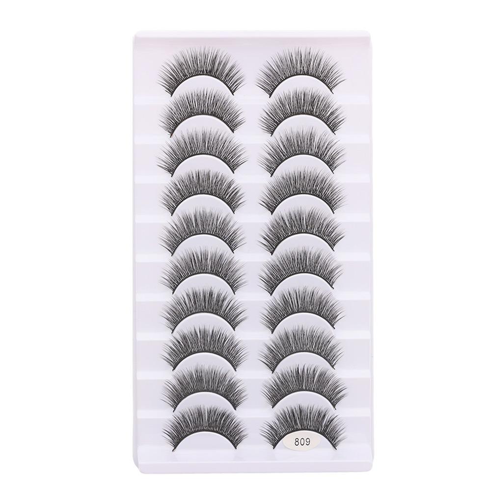 Full Strip False Eyelashes Handmade Fake Eyelash 3D Faux Mink Lash Eye Lash Extension