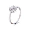 Ring - LUXENTER - Umya - Sterling Silver 925 - Cubic Zirconia - Rhodium Plated
