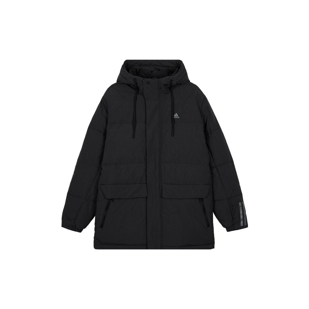 adidas Daily Down Jacket Center Length Men's Black IL8926