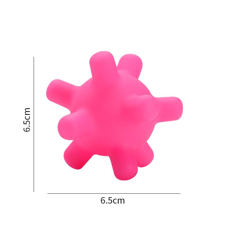 Interactive Bite-Resistant Vinyl Dog Toy for Teething and Water Play