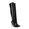 Fashion Women's New Spring and Autumn European and American Nightclub Pointed High Heel Large Over Knee Slimming Elastic Boots