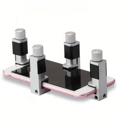 4Pcs Phone Screen Repair Tools Adjustable Screen Fastening Clamp Universal Screen Clip Fixture Tools Compatible for Phone, Computer, Laptops, Tablets