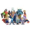 12 adet Zootopia Nick Wilde Judy Hopps Figür Oyuncak