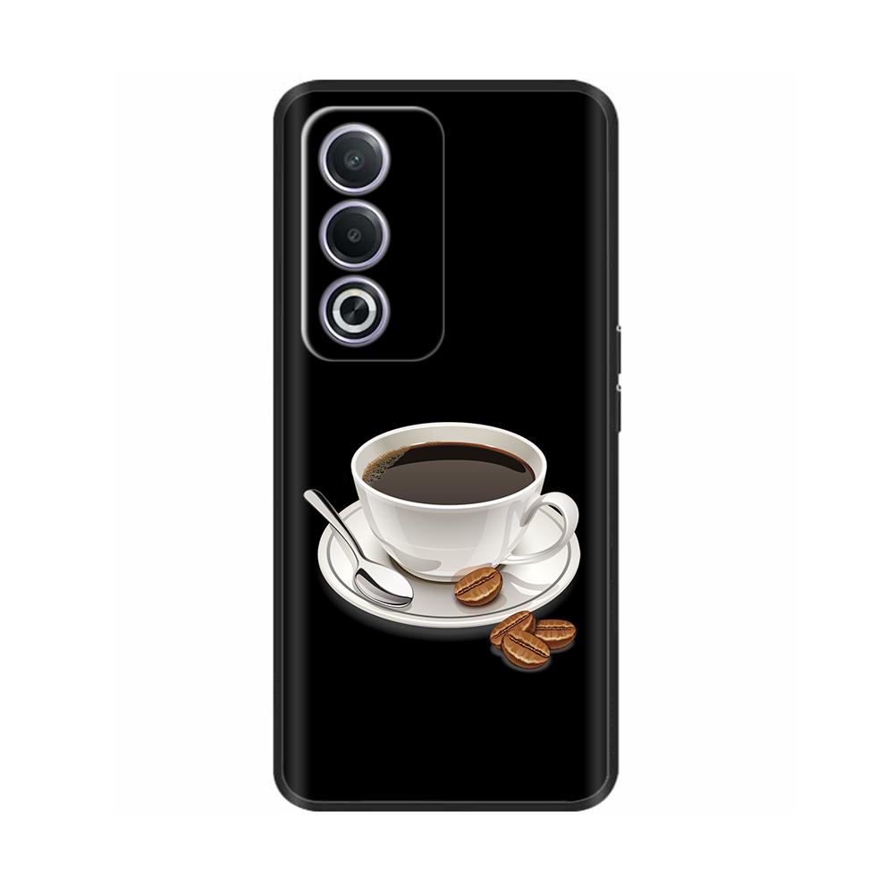 Phone Case for OPPO K12X 5G 6.67" CPH2667 Protection Luxury  Soft Black Silicone Shockproof Shell Painted Back Cover Funda Coque