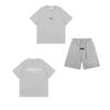 FEAR OF GOD ESSENTIALS Flocked Letter Hoodie Loose Fit Fleece Sweatshirt Men Women