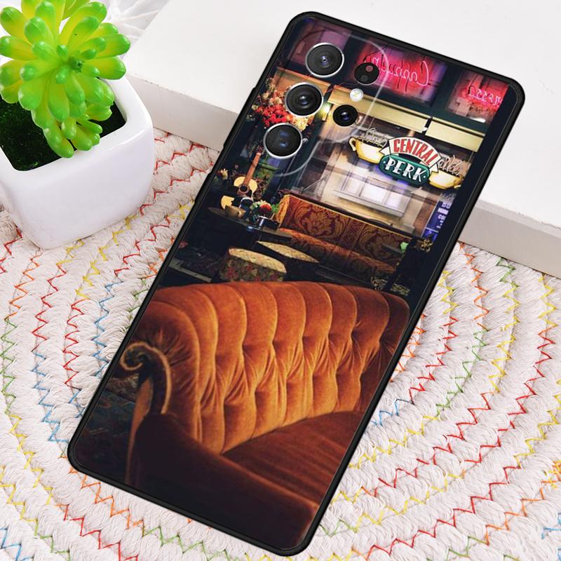 Central Perk Coffee friends tv show how you doin Phone Case for Samsung Galaxy note10 S26 Ultra S23 S24 FE S25 S22 PLUS Cover