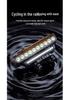 High Decibel Bicycle Horn and Headlight for Night Riding