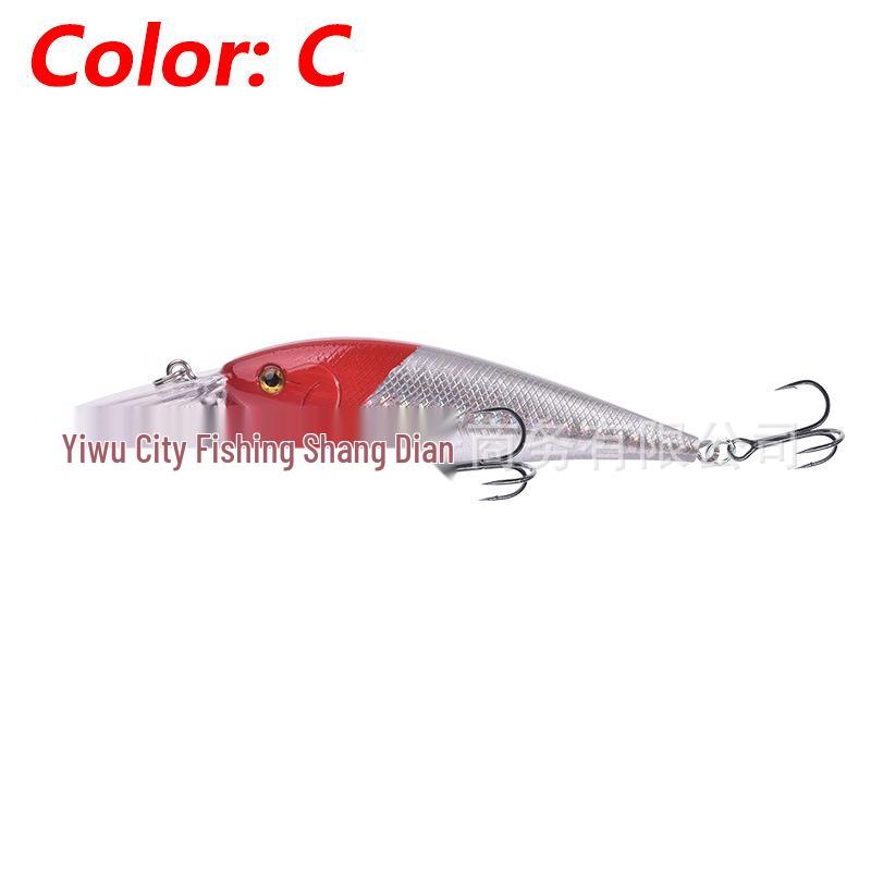 Long Tongue Minnow Floating Deep Diving Lure for Freshwater & Sea Fishing - Aspius Bass Bionic Hard Bait