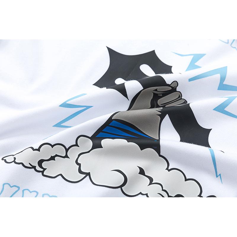 691 Trapstar London 2026 Sommer Neu Hohe Qualität Baumwolle Rundhals Locker Große Größe Damen T-Shirt