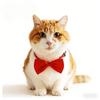 Pet Bow Tie Collar Adjustable Dog Cat Universal Small Dog Accessories Party Festival Dress Up Fashion Supplies