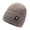 Men's Extra Thick Fleece-Lined Knitted Hat for Large Heads – Ear Protection for Cold Weather and Outdoor Skiing