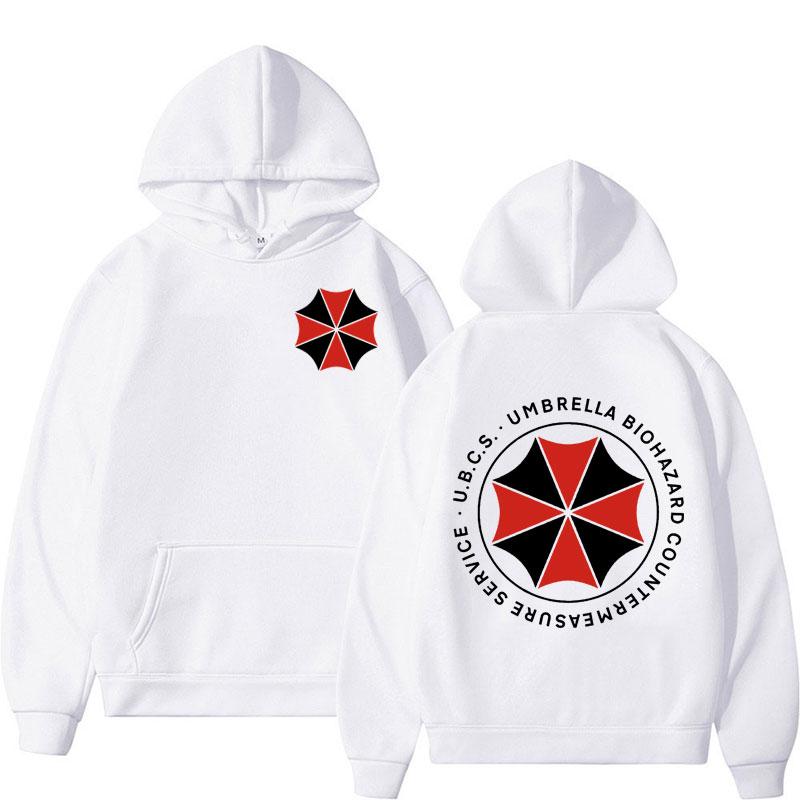 Umbrella Corporation Logo Grafik Kapuzenpullover Hit Resident Evil Pullover Sweatshirt Herrenbekleidung Mode Vintage Cooler Hoodie Unisex