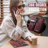 Magnetic Wireless Charging Leather Wallet Phone Case for Samsung Galaxy S26 Ultra S25 FE S24 S23 S22 S21 Plus A17 A56 Flip Cover