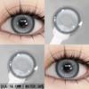 1 Pair Purple Lenses for Eyes Color Contacts Lens Anime Pink Lenses Blue Pupils for Eyes Y2K Lenses for Natur… More