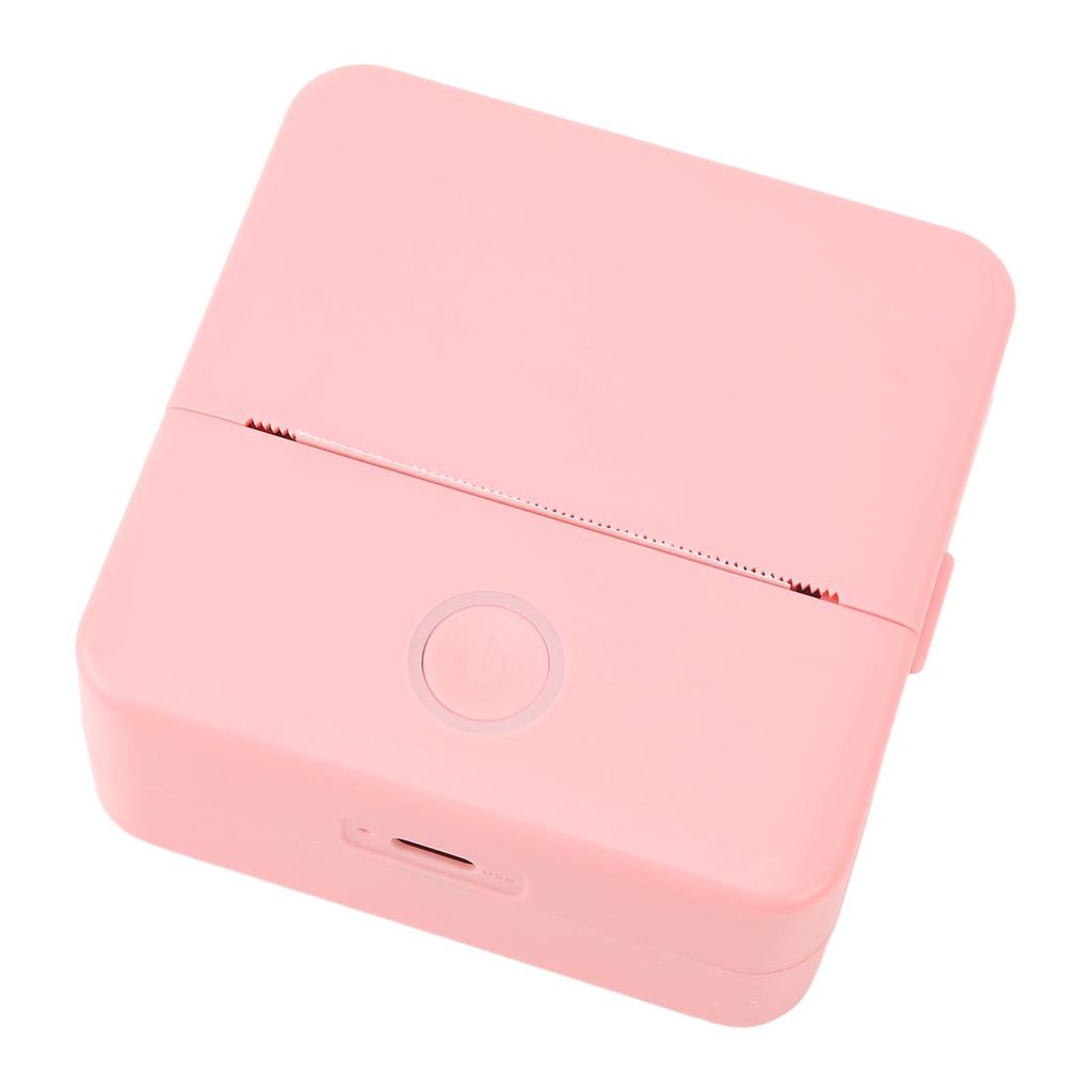 Mini Portable Thermal Printer Inkless Pocket Printer with APP for Pictures Retro Style Photos