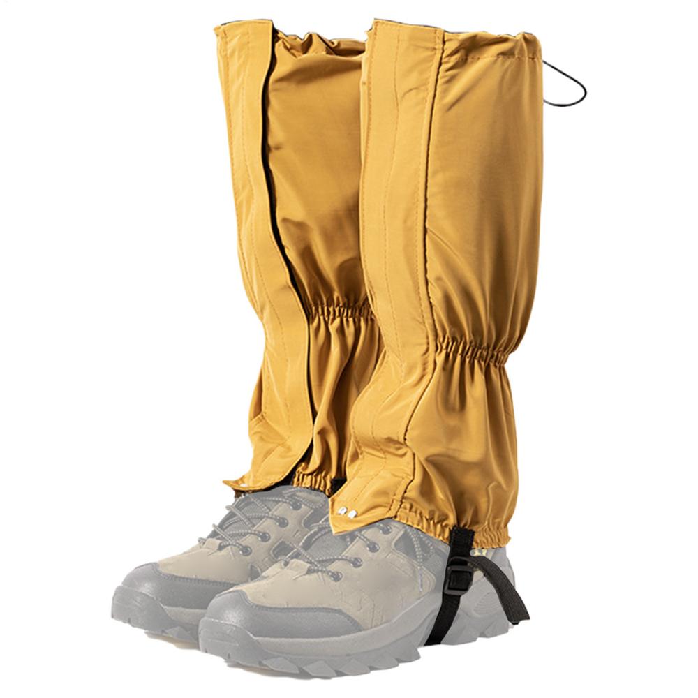 

Гетры для ног Защита от грязи Туристические гетры Водонепроницаемые Безопасность Охота Защита лодыжки Защита обуви Для бега Снег Кошение газона На открытом воздухе жёлтый