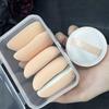 5Pcs Round Square Triangle Shape Makeup Sponge Puff Dry Wet Dual-Use Soft Cotton Candy Air Cushion Foundation Powder Puff