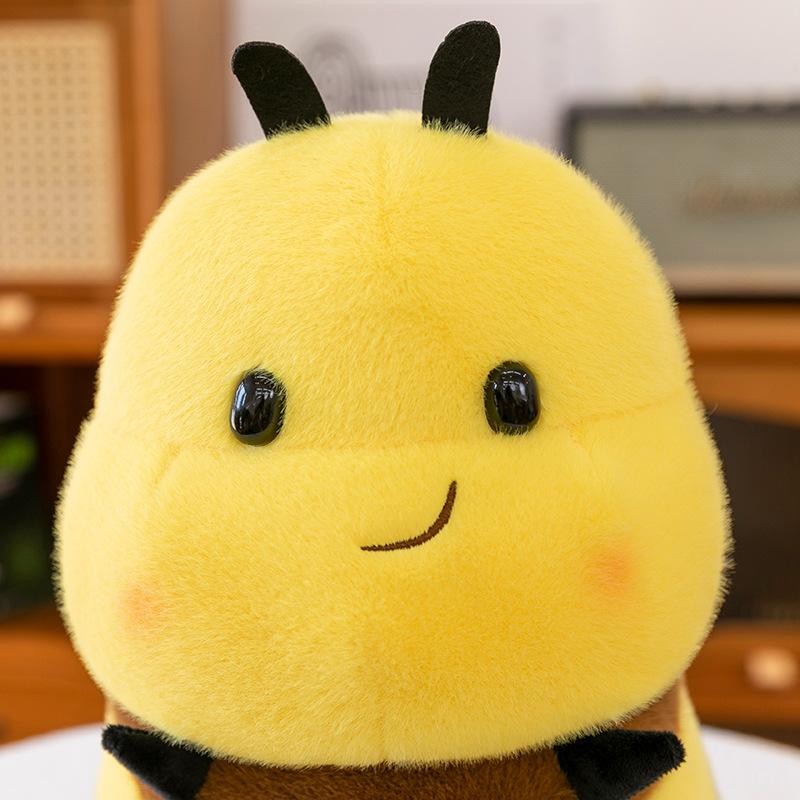 Kawaii Honey Bee Plush Toy Soft Stuffed Animal Cute Bee Plushies Pillow Lovely Home Decor Birthday Gift For Girls Boys