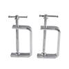Alloy Clamps Clamping Flat Hand Tool Metal Plastic Slabs Replacement Silver Smooth Spare Parts Stone Slabs Wood