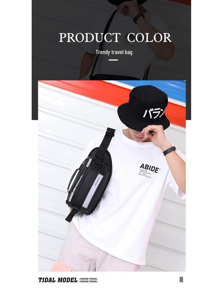 New Fashion Reflective Anti-Theft Waist and Chest Bag for Outdoors & Running