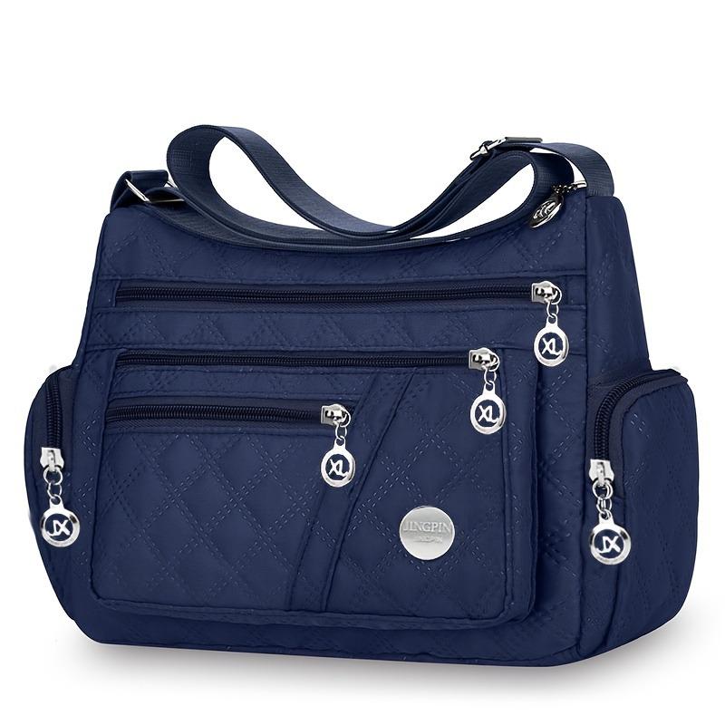 New Women s Large-capacity Shoulder Messenger Bag синий