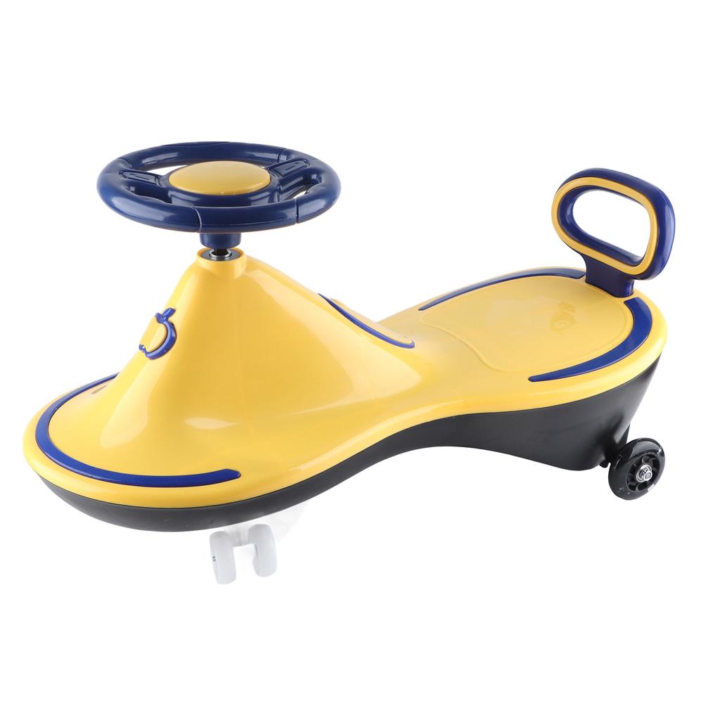 Kids Wiggle Car Low Noise Music Light Flexible Ride On Wiggle Car Toy for 1 to 6 Years Old Boys