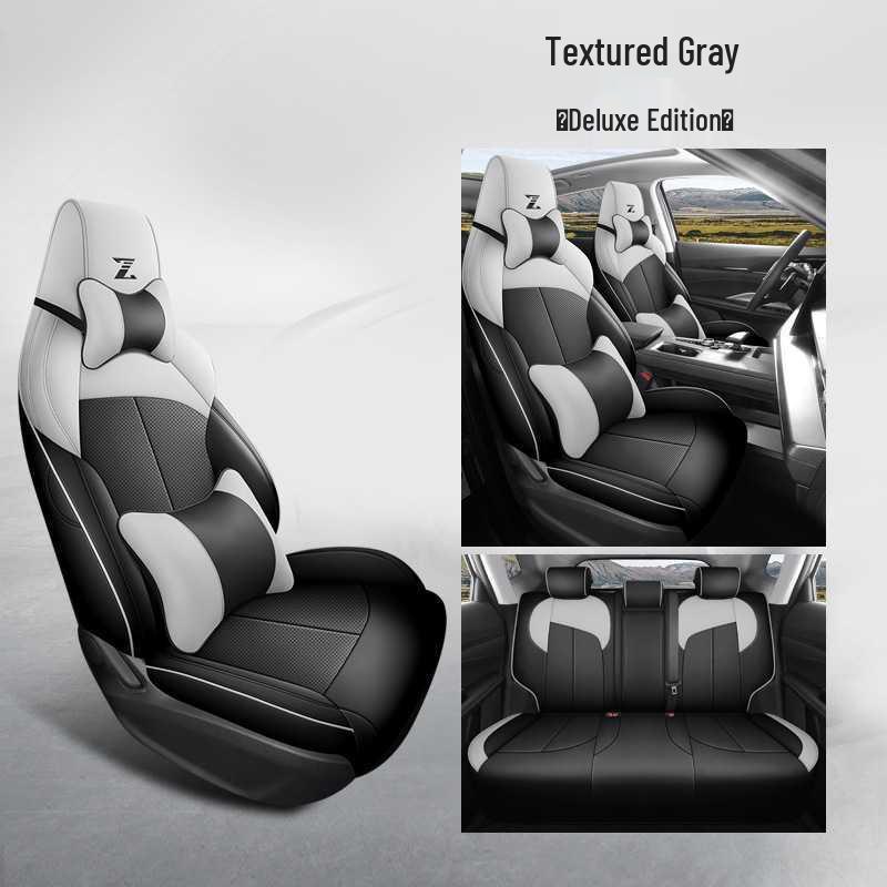 Premium Perforated Leather Car Seat Cushion for Oshan Z6 - All-Season Comfort Model