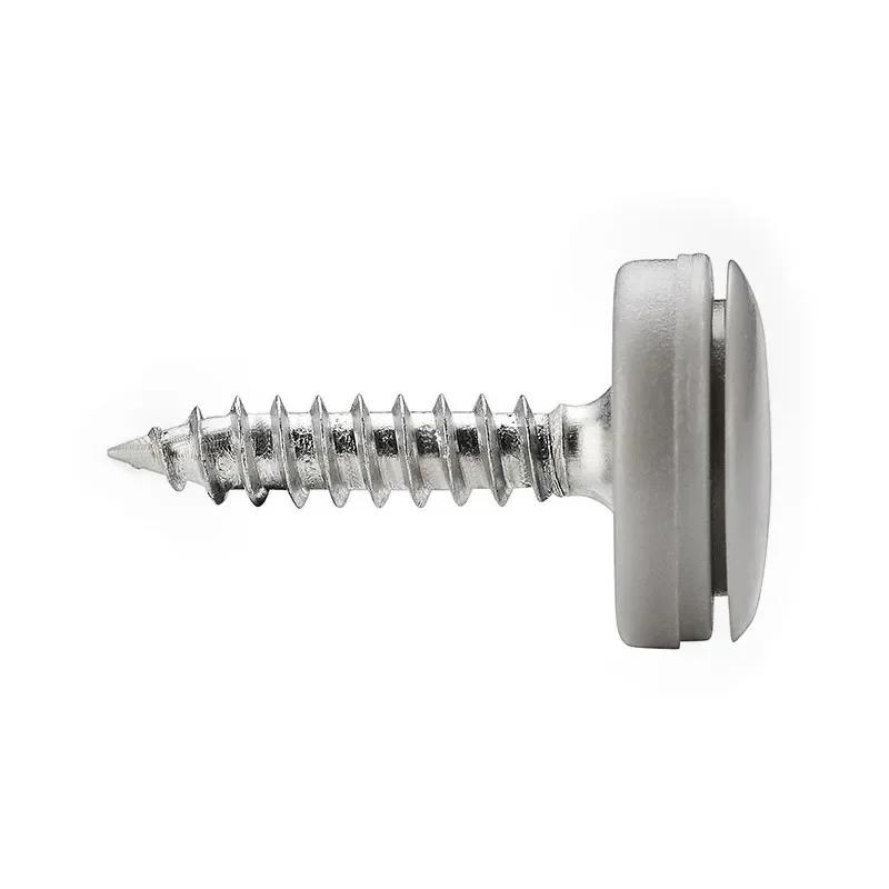 10/100Pcs Nails Screw Caps Plastic Protective Covers 7 Colors Phillips Screw Decorative Cover Cross Screw Folding Cap