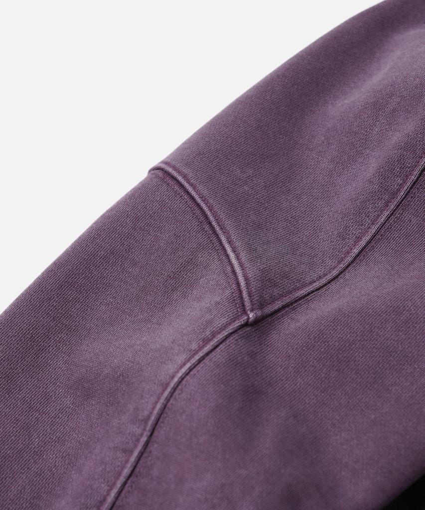 FRIZMWORKS Pigment Dyeing Mil Sweatshirt _ Purple