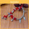 Alloy Style Vintage Plated Floral Bracelet Unique Geometric Hand Jewelry For Women