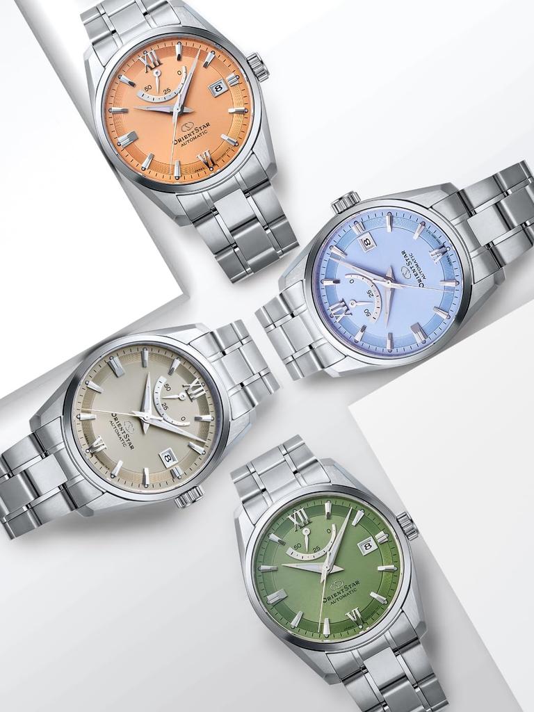 ORIENT STAR Automatic Watch Contemporary Date Mechanical Made In Japan Domestic Warranty Gray [ORIENT STAR] 2-Year Manufacturer's RK-AU0110N Men's