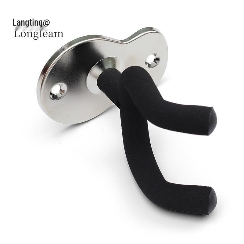 Matte Black Musical Instrument Wall Hook: Display Rack for Guitar, Ukulele, Violin, and Hulusi