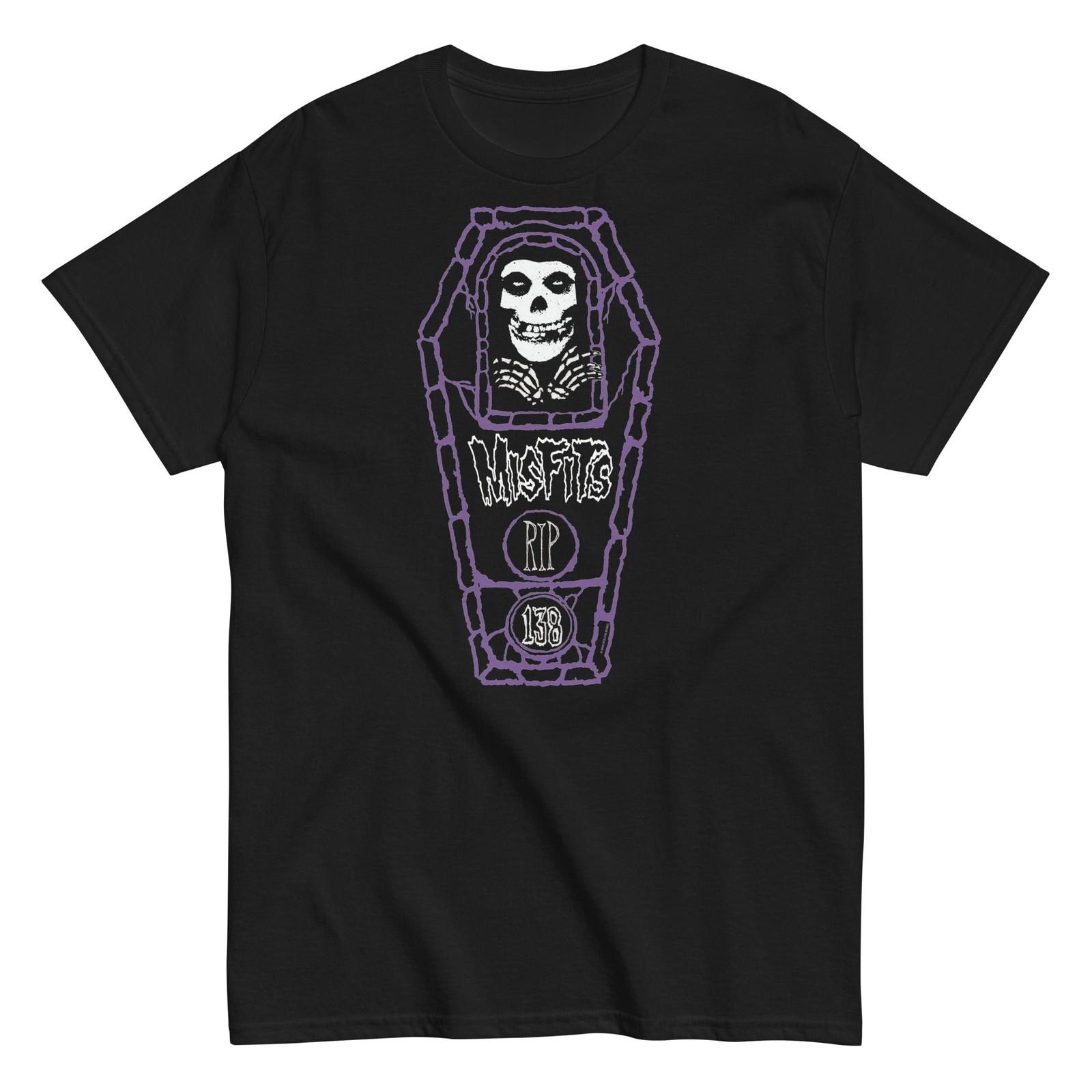Misfits Casket T-Shirt T-Shirt Black New XXXXL