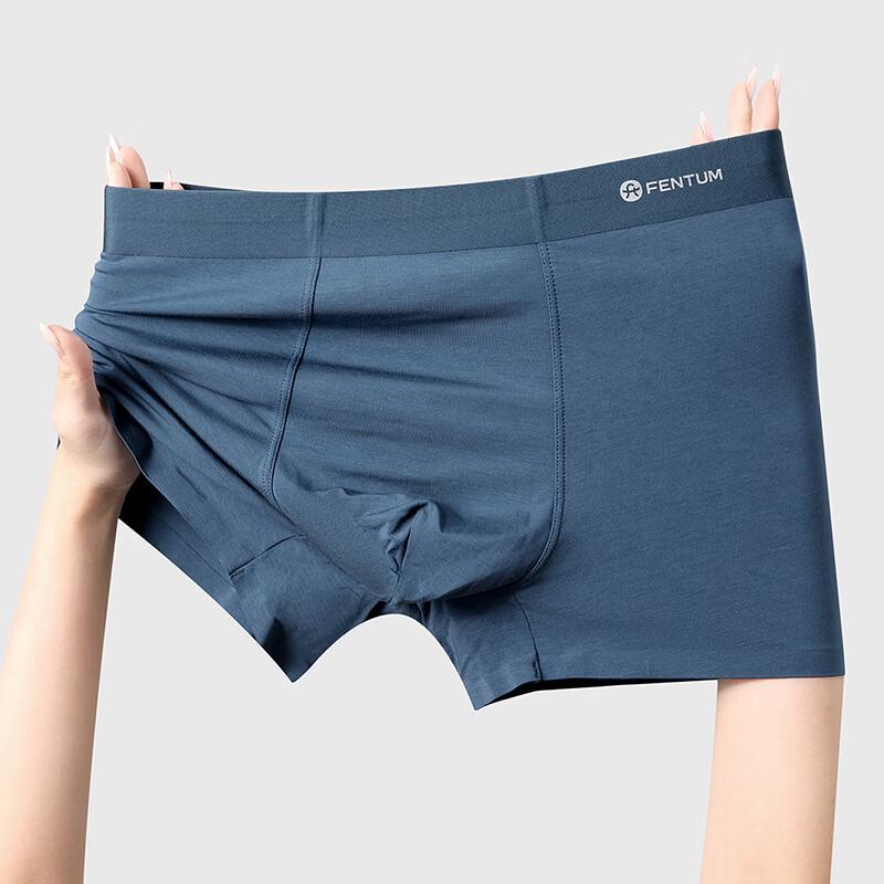 Fenteng Men's Modal Antibacterial Boxer Briefs - 3 Pack