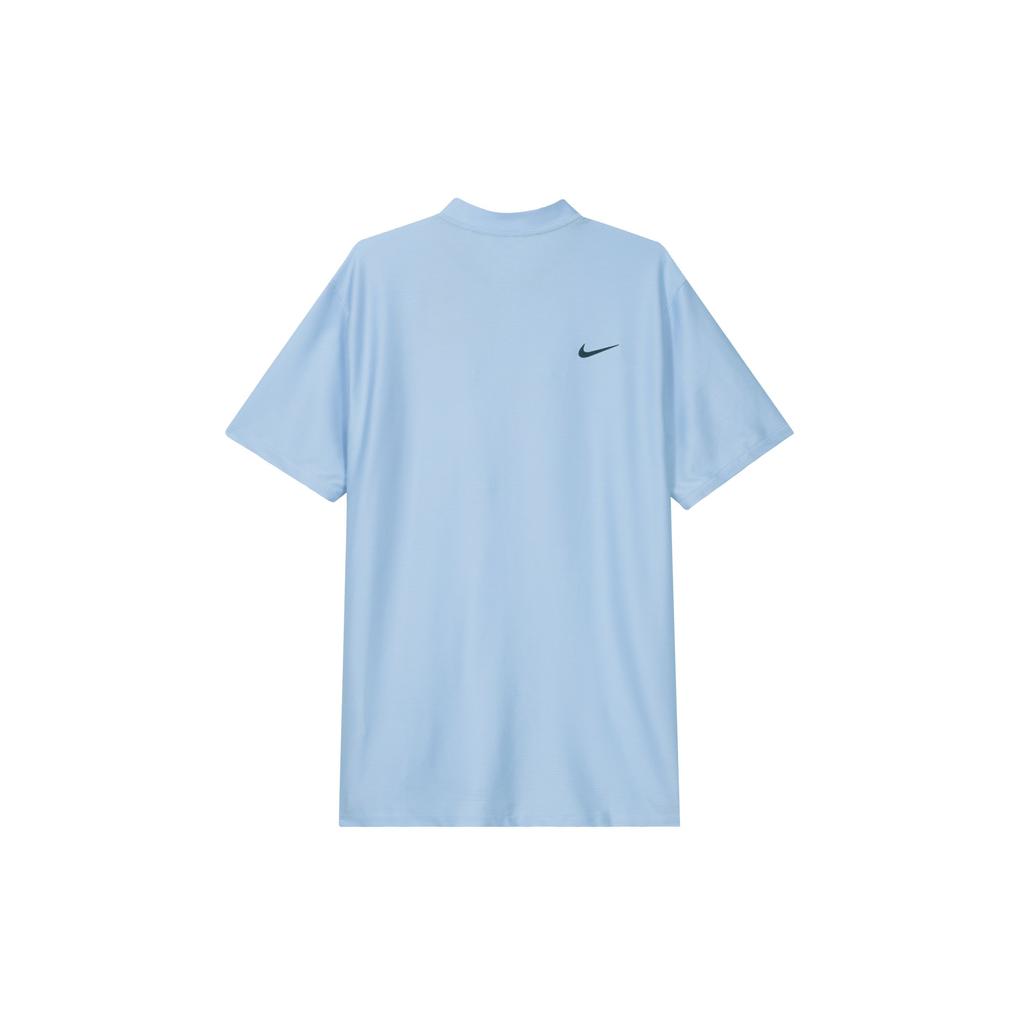 Nike Tour Solid Color Logo Quick-Dry Casual Short Sleeve T-Shirt Men Tops Light-Turquoise FJ7036-425