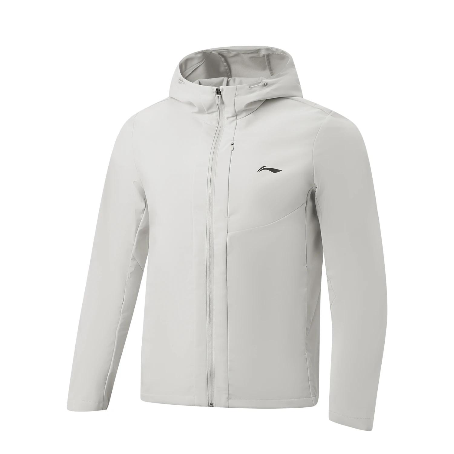 Li-Ning Minimalist Hooded Casual Sports Windbreaker Men outerwear AFDW333-5 M