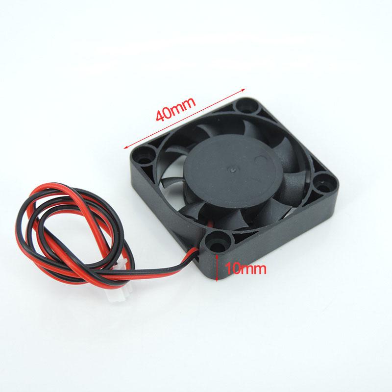 2pin 4CM DC 5V 12V 24V Hydraulic Bearing 4010 40MM Cooling Fan 40*40*10mm Fan For South and North Bridge 3D Printer Fan DC12V