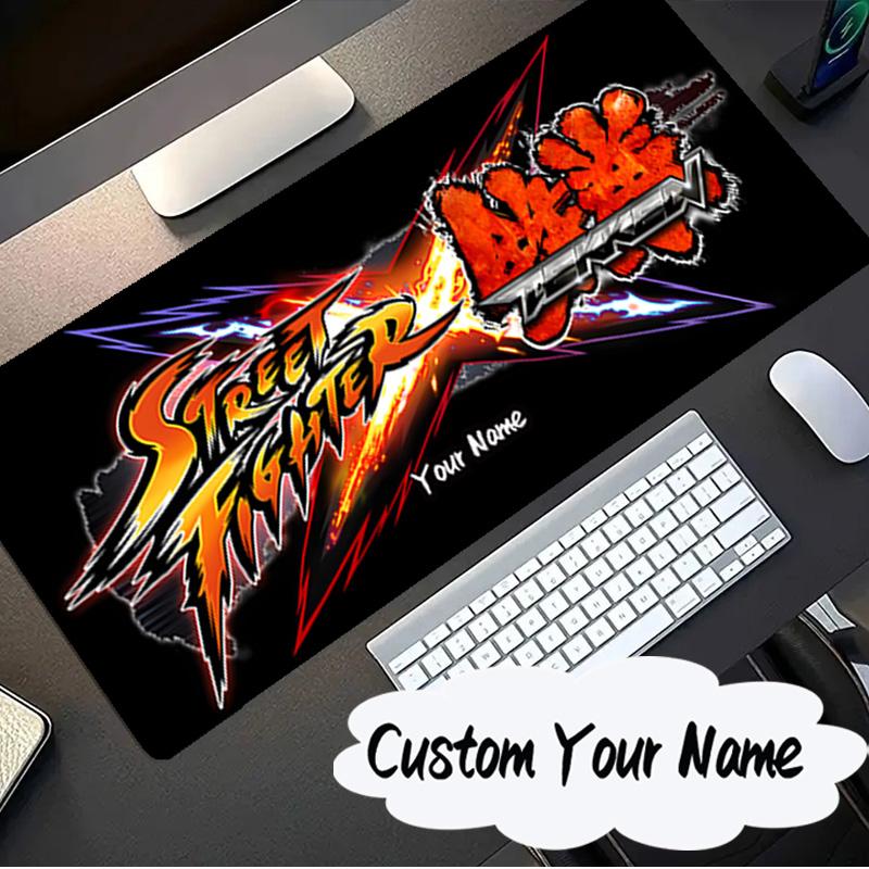 Custom Name Mouse pad Street game Characters Mouse pad, Gaming Mouse Pad, keyboard pad, Desk Decor for computer notebook Fan Birthday Gift