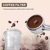 51/53/58mm Transparent Coffee Dosing Cup Powder Feeder Grinder Sniffing Mug for Delonghi E61 Gaggia/Breville Barista Tools