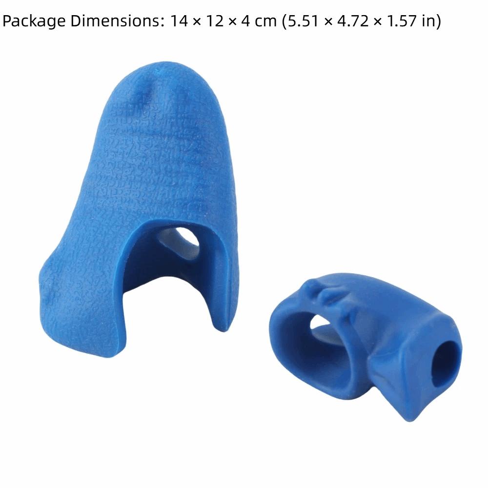 4PCS Blue Violin Bow Grip Guide Rubber Violin Correction Postures Grip  For ViolinTraining